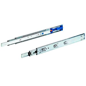 Hettich Vollauszug 300mm, chromatiert, mit Silent System für Schubkästen.