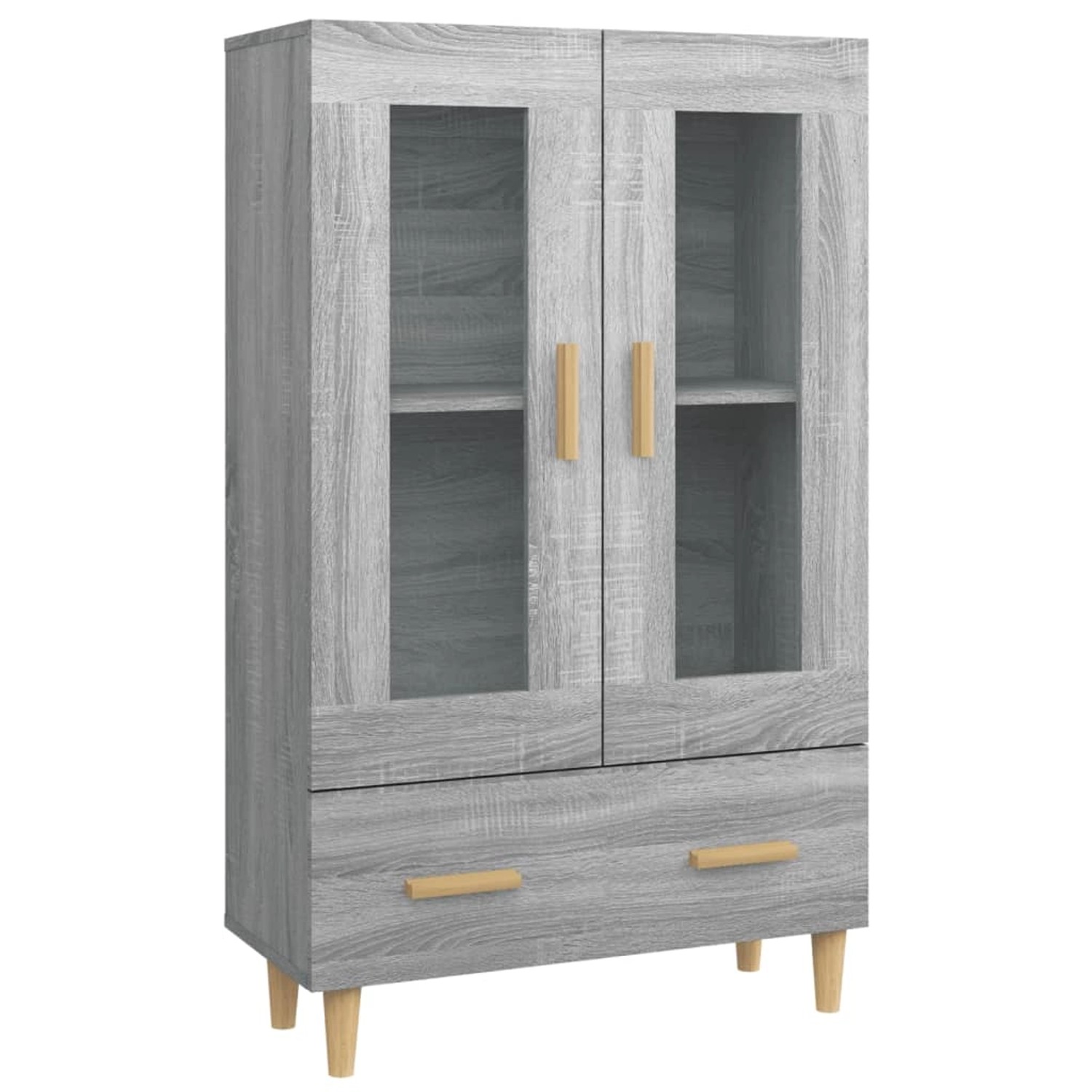 vidaXL Highboard Grau Sonoma 70x31x115 cm Holzwerkstoff 817478 günstig online kaufen