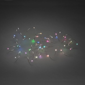 Konstsmide Micro LED Lichterkette mit RGB Farbwechsel, 100 Dioden, für Innen.
