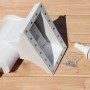 Karibu Pool Skimmer Set für Holzpool, bestehend aus Skimmer, Düse, Schrauben und Dichtband.