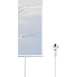Könighaus Infrarotheizung mit Schneelandschaft, 50x90cm, 450W, elektrische Heizung.