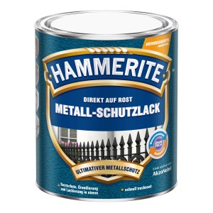 Dunkelgrüner Hammerite Metall-Schutzlack Hammerschlag 250ml für optimalen Rostschutz.
