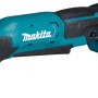 Makita Bohrmaschine DA333DZ, Akku-Bohrmaschine in Türkis und Schwarz mit Bohrfutter und Gürtelclip.