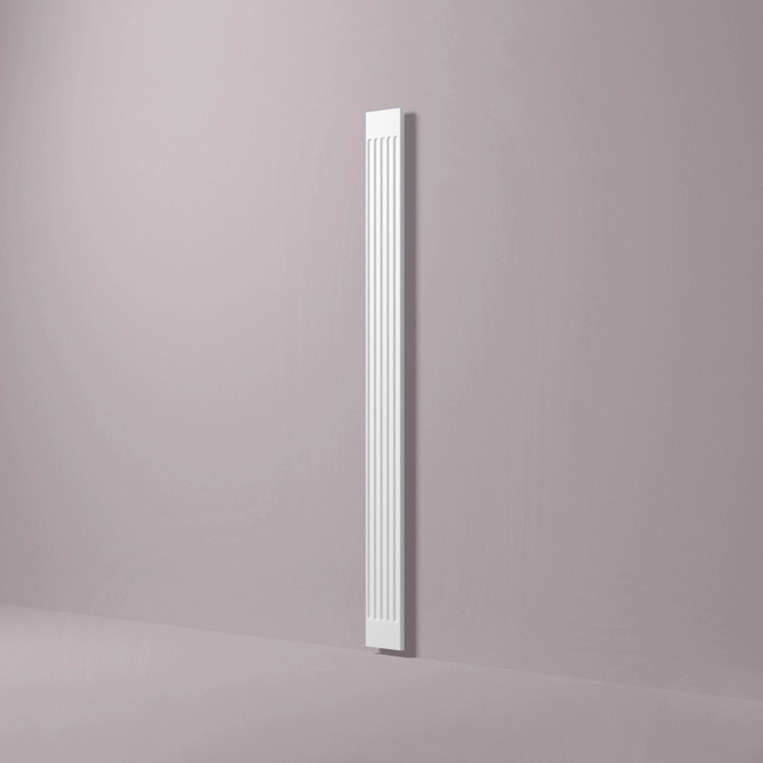 Thumbnail - NOEL & MARQUET NMC PP2 ARSTYL Pilaster Schaft Pilaster Zierelement 202 cm x 2,1 cm x 17 cm Weiß