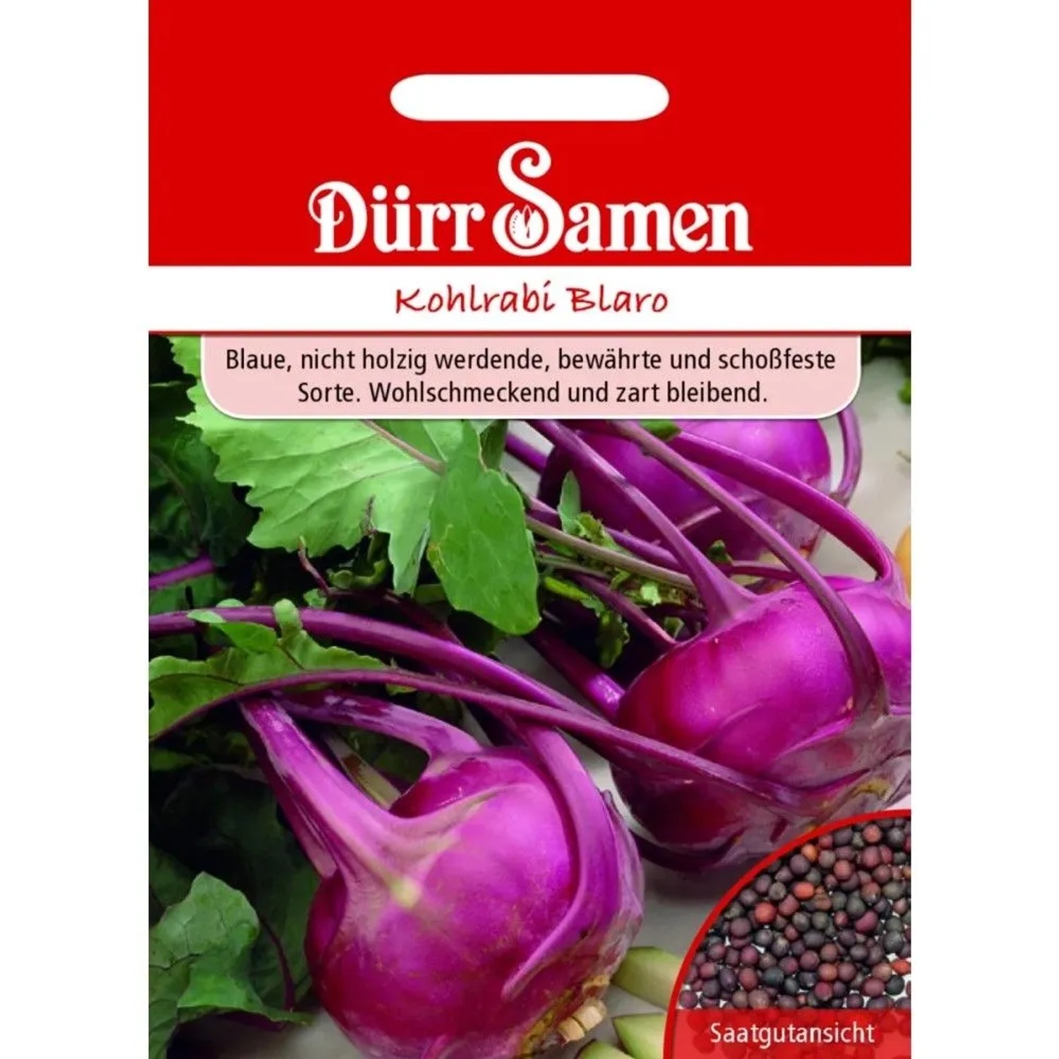 Dürr Samen Kohlrabi Blaro Saatgut