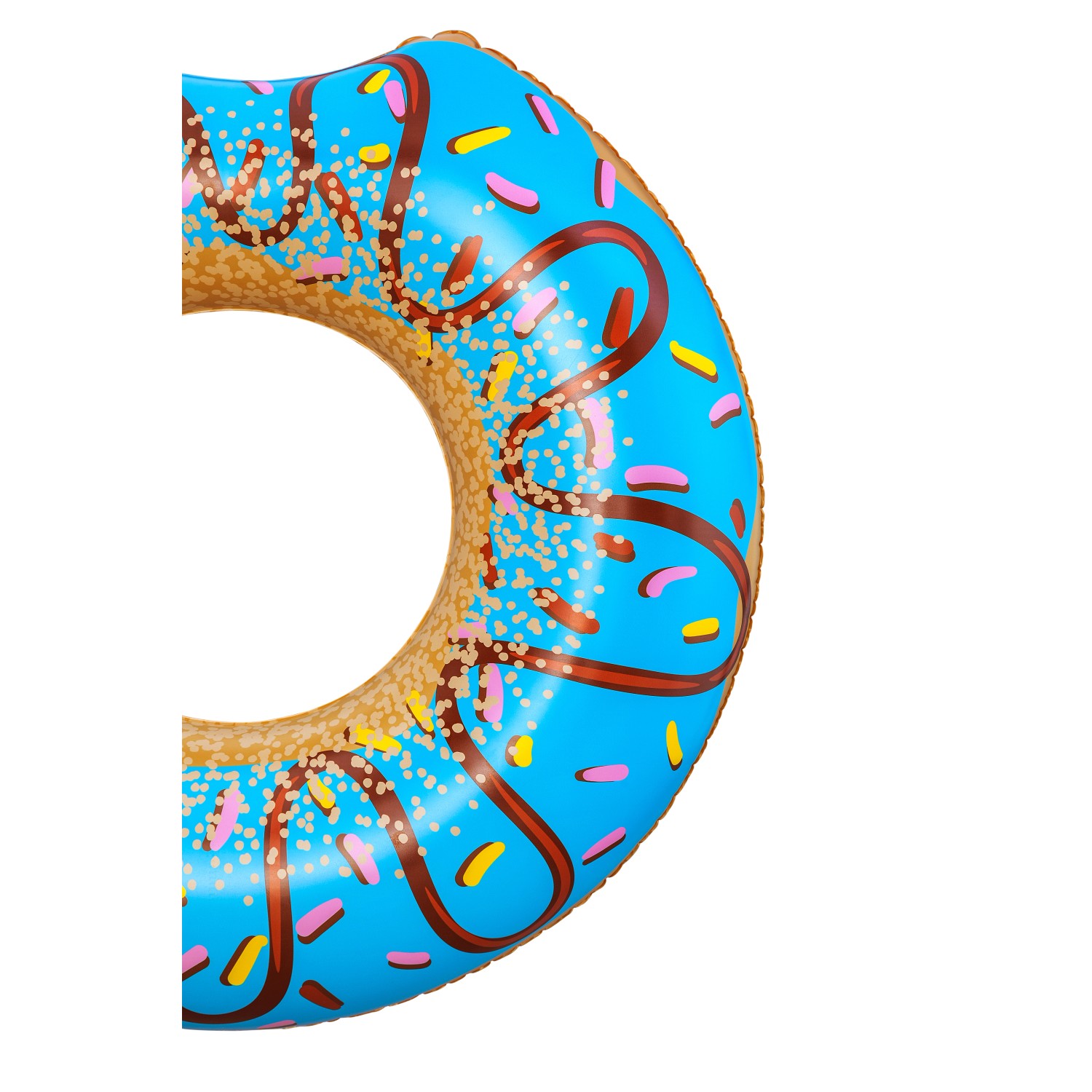 Bestway Schwimmring Donut, blau mit Streuseln, Ø 107 cm, ab 12 Jahren.
