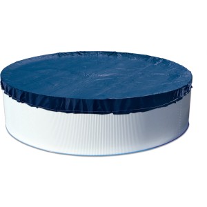 Steinbach Sommerabdeckplane light, blaue Pool Abdeckplane für Pools mit Ø 460 cm.