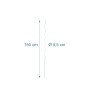 Relaxdays Tomaten Spiralstab Verzinkter Stahl Silber 20er Pack 150 cm_4