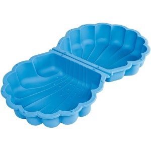 Blaue Sandmuschel, 2-teilig, Ø 87 cm. Ideal als Sandkasten oder Planschbecken.