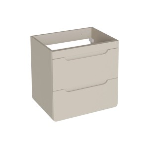 Vente-unique Waschbeckenunterschrank Aruba Beige 60 cm