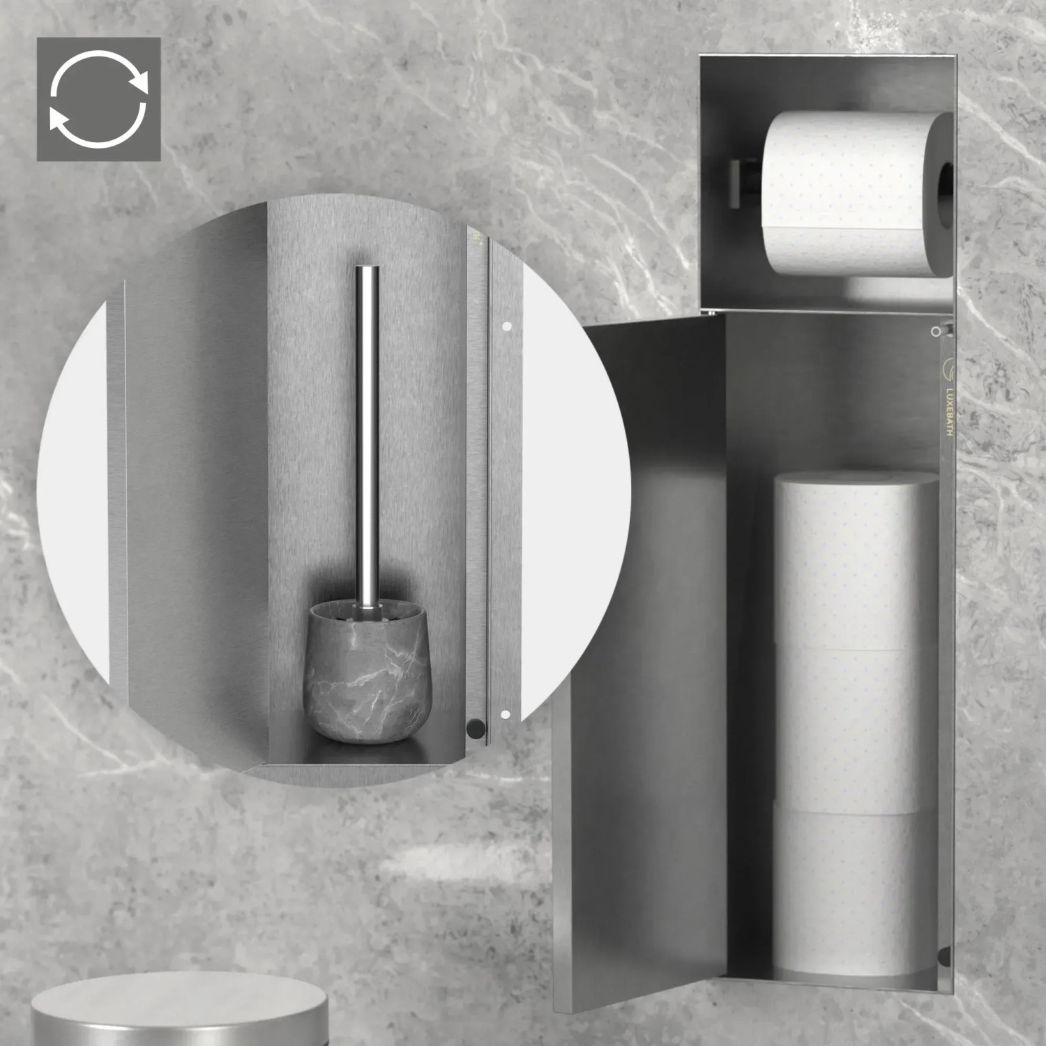 Slimline Toilettenspülkästen | Slim Unterputzspülkästen - Wandhängende