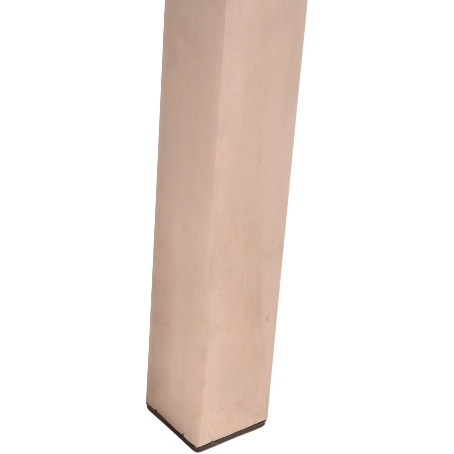 Detailaufnahme: Bein des braunen Gartenmöbel-Sets Dallas/Denver von Garden Pleasure.