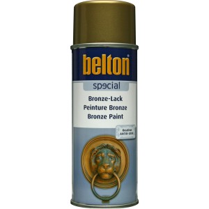 Belton Special Bronze-Lack Spray, Gold glänzend, 400ml Dose für kreative Antik-Optik.