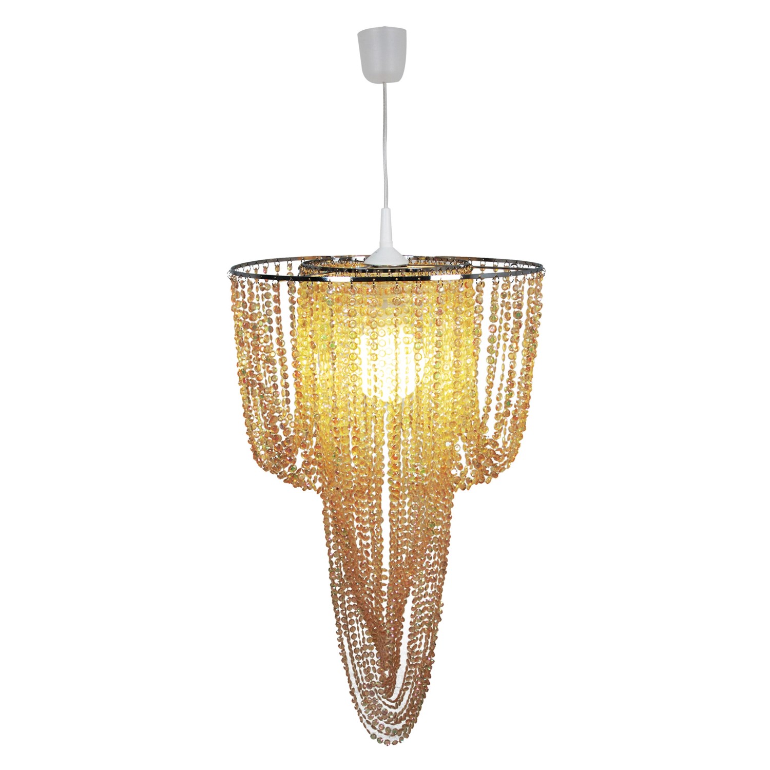 Näve Pendelleuchte Young Living Beige Ø 40 cm x 67 cm günstig online kaufen