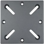 Siena Garden Adapterplatte für Schirmständer (64-113 mm), anthrazitfarben.