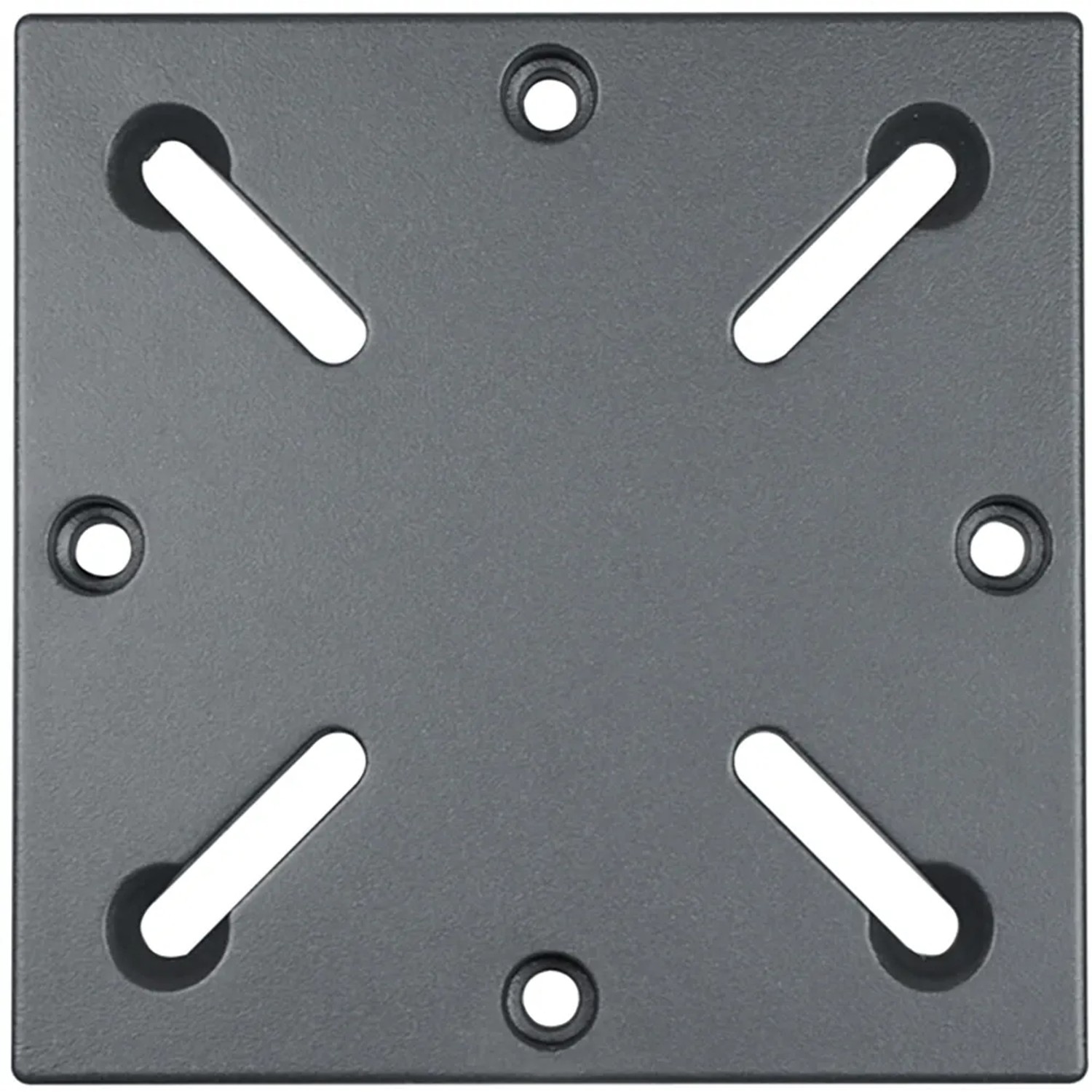 Siena Garden Adapterplatte für Schirmständer (64-113 mm), anthrazitfarben.