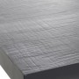 Detailansicht: Rechteckiger Siena Garden Gartentisch Silva in Wood Grey, 100x220 cm.