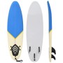 vidaXL Surfbrett 170 cm Blau und Creme 91687