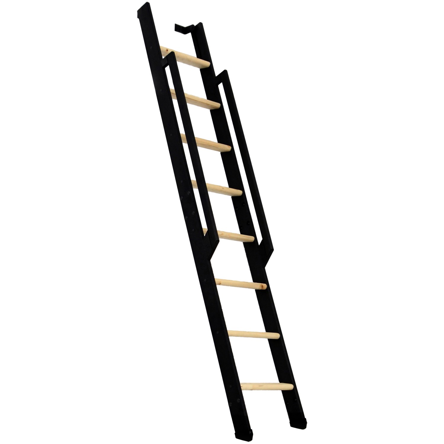 Minka Raumspartreppe Strong Fichte Schwarz mit 8 Stufen Geschoßhöhe 199 cm