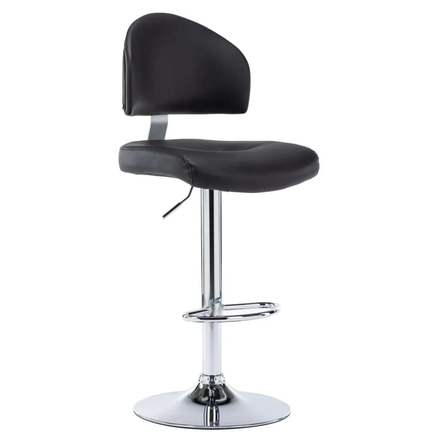 vidaXL Barhocker Schwarz Kunstleder 249646