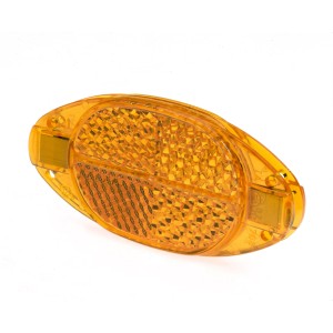 Prophete Speichenreflektor, 4er Set, gelb, für Fahrräder, mit Sicherheitsclips.