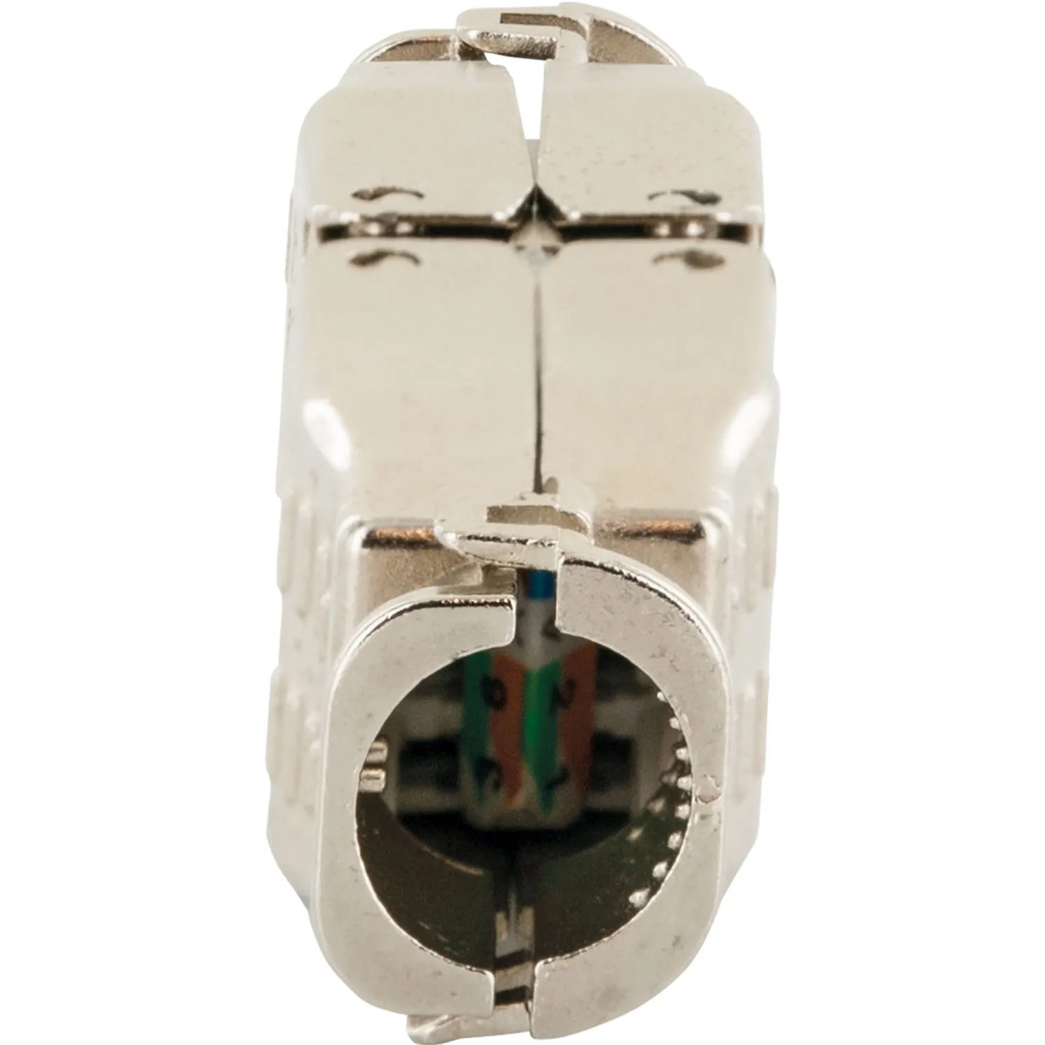 Schwaiger CAT 6A Keystone Verbinder aus Zinkdruckguss für Netzwerktechnik.
