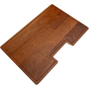 Helika Schneidebrett aus Sapeli-Holz für Spüle, 47x32cm, Zubehör für Spülen.