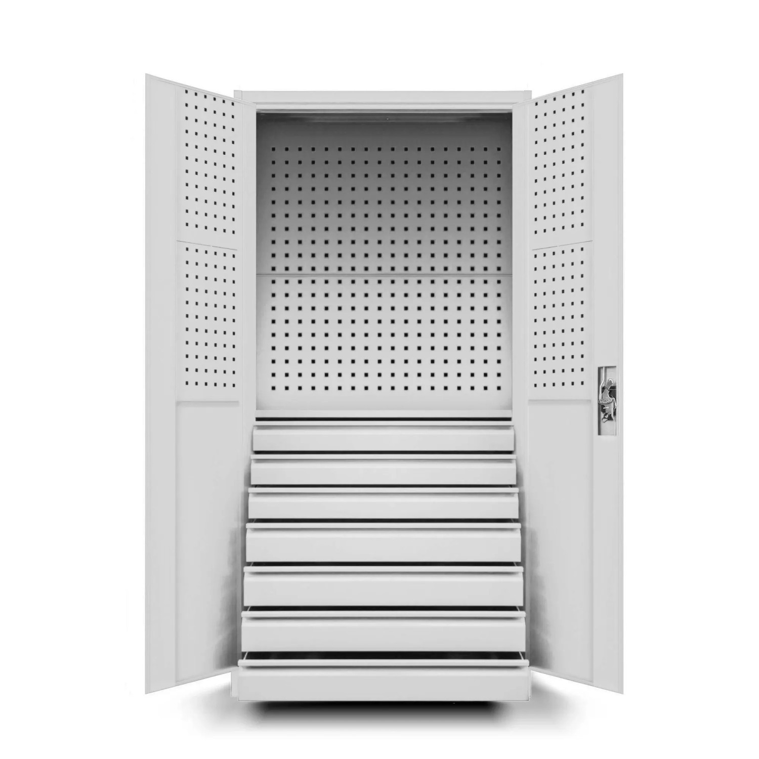 Jan Nowak Werkzeugschrank DAREK 185 x 92 x 50 cm Grau_2