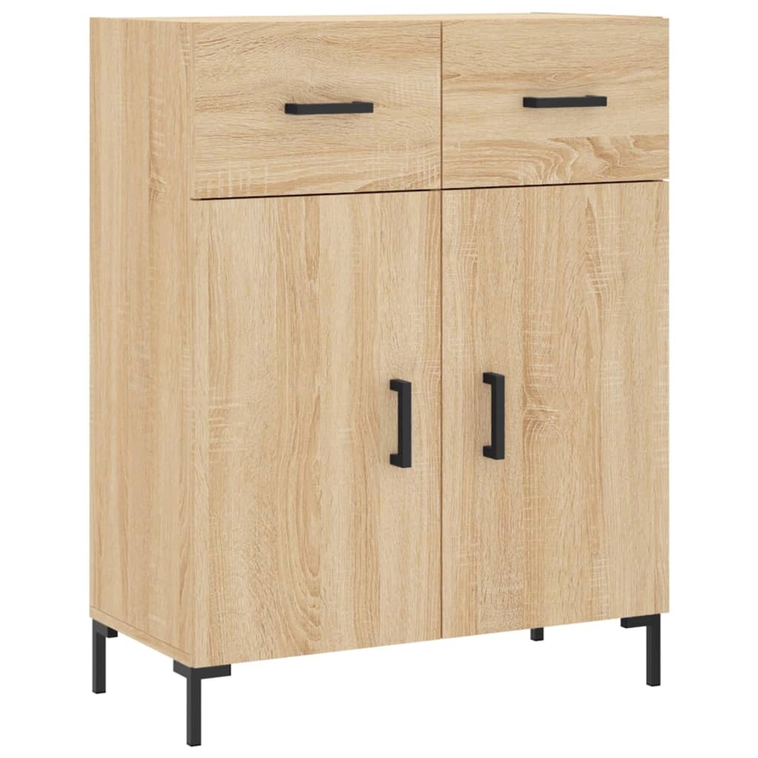 vidaXL Sideboard Sonoma-Eiche 69,5x34x90 cm Holzwerkstoff 827983 günstig online kaufen