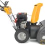 Stiga ST 5266 P Benzin-Schneefräse, 66 cm Arbeitsbreite, gelb-schwarz, Seitenansicht.