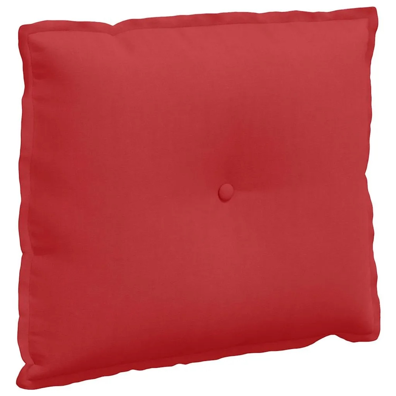 vidaXL Rückenkissen Rot 60 x 19 x 50 cm Stoff 42014670