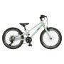 Prophete Mountainbike Trio 100, 20 Zoll, mintfarbenes Kinder-ATB mit 7-Gang-Schaltung.