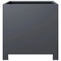 vidaXL Pflanzkübel Anthrazit 40x40x40 Stahl 851203_4