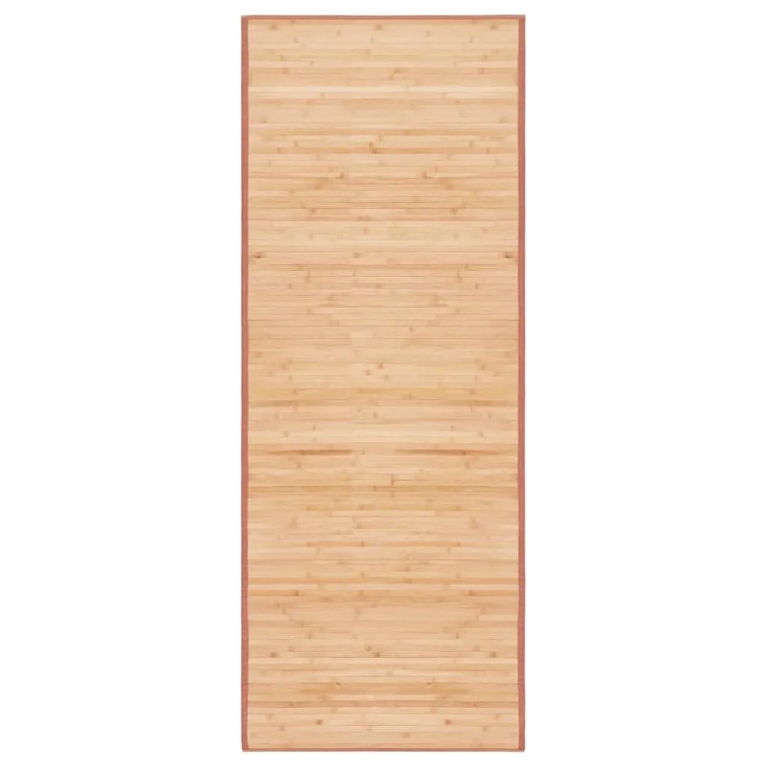 vidaXL Teppich Bambus 80x200 cm Braun 247205