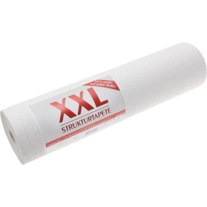 Weiße A.S. Creation Strukturprofiltapete XXL auf Rolle, Dekorative Tapete.