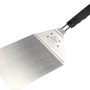 Jamestown Pizzaheber aus Edelstahl mit schwarzem Griff für Grill & Ofen.