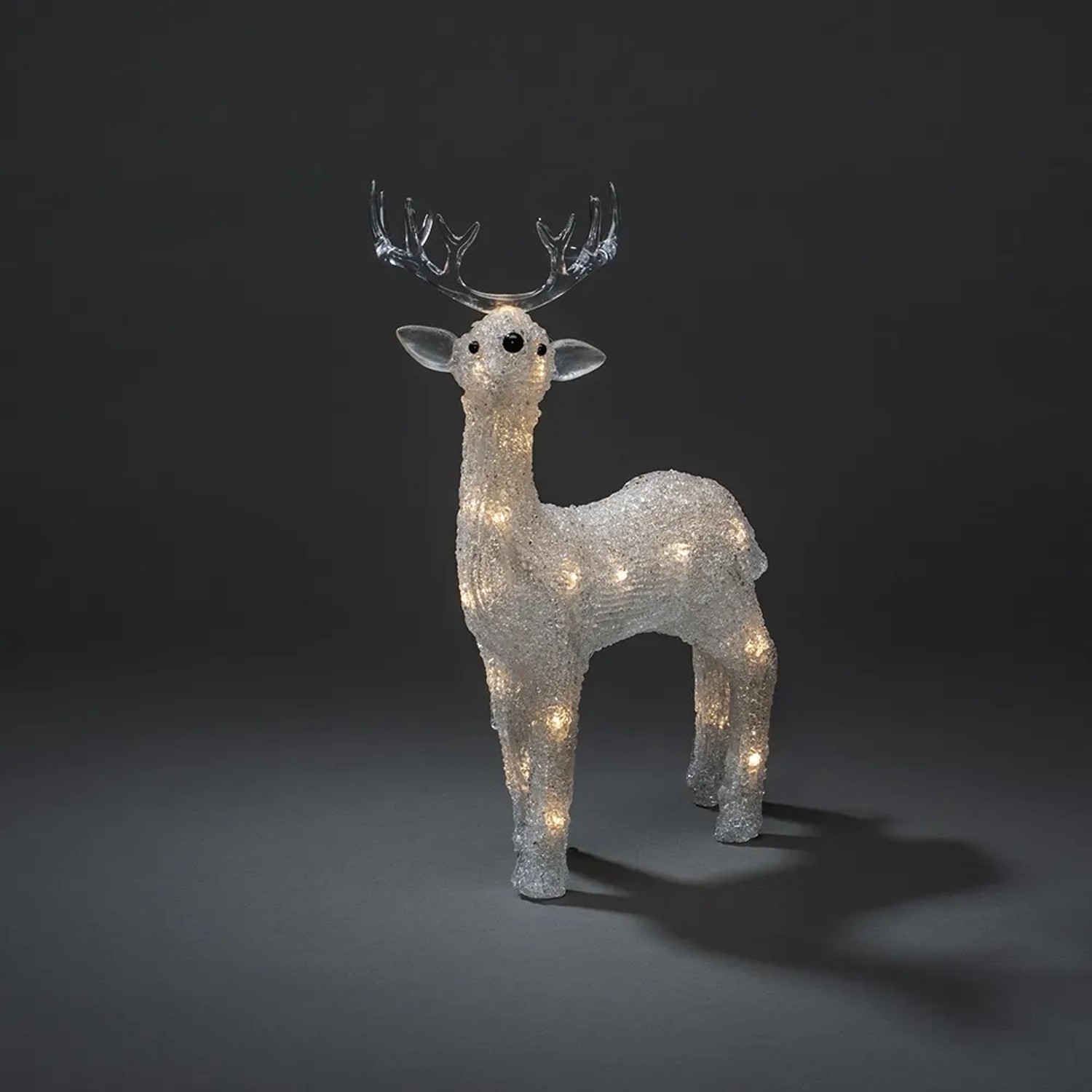 Konstsmide Rentier Weihnachtsdeko LED Acryl IP44 24 Warm-Weiße Dioden kaufen bei OBI