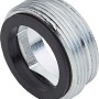 Reduzierstück M24 x M22 für Auslaufventile, Messing verchromt.