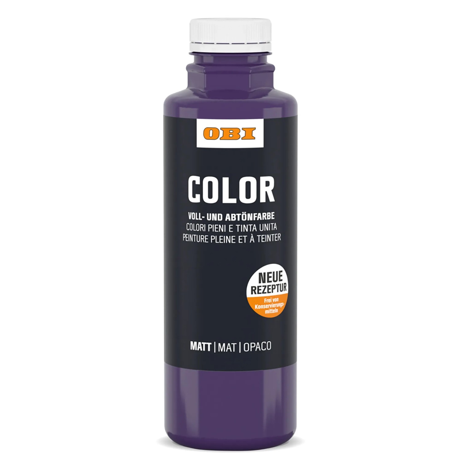 OBI Color Voll- und Abtönfarbe 500 ml Violett