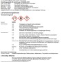 Sicherheitsdatenblatt: Gefahrenhinweise und Sicherheitsvorkehrungen gemäß CLP-Verordnung.