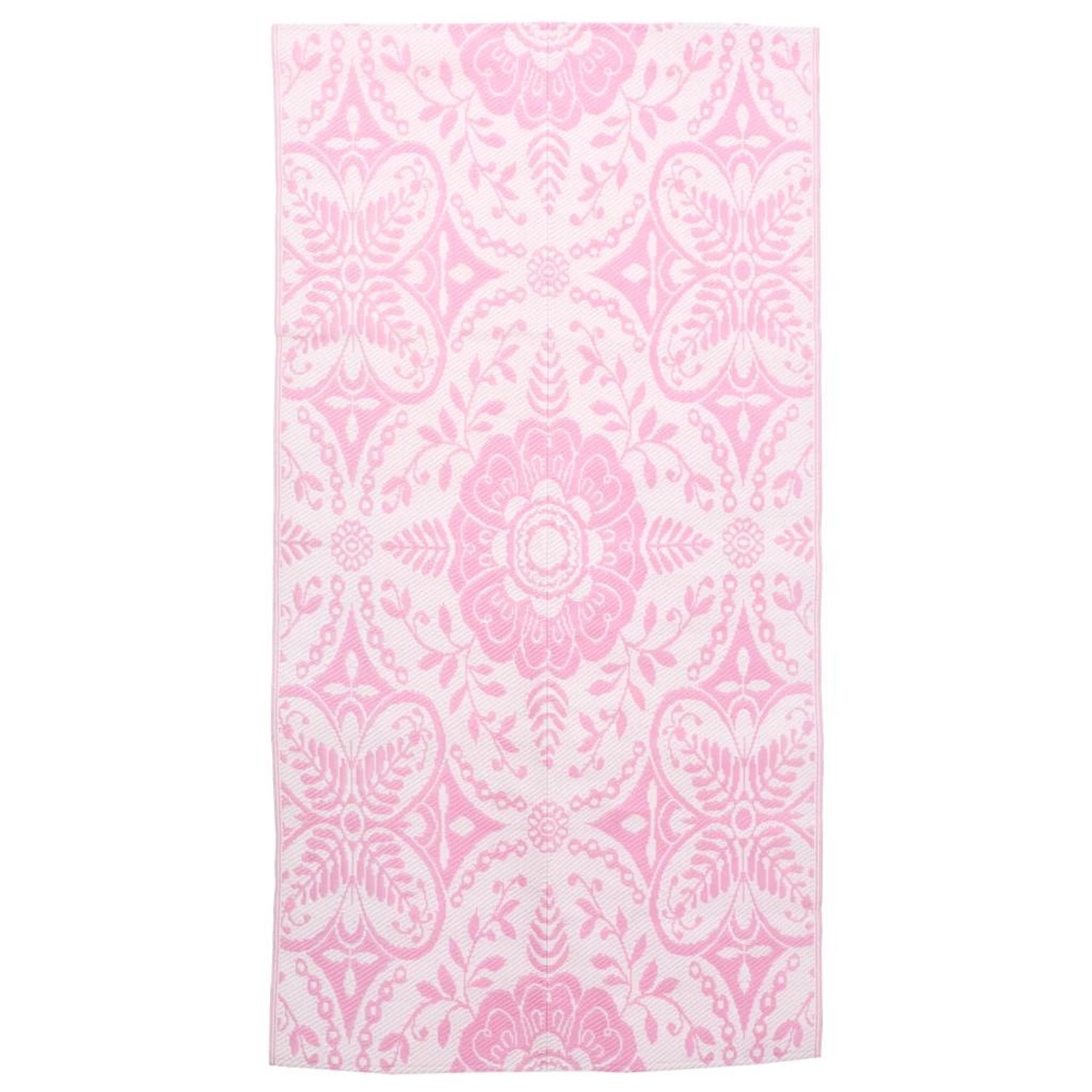 vidaXL Outdoorteppich Rosa 120x180 Cm Pp 643977 günstig online kaufen