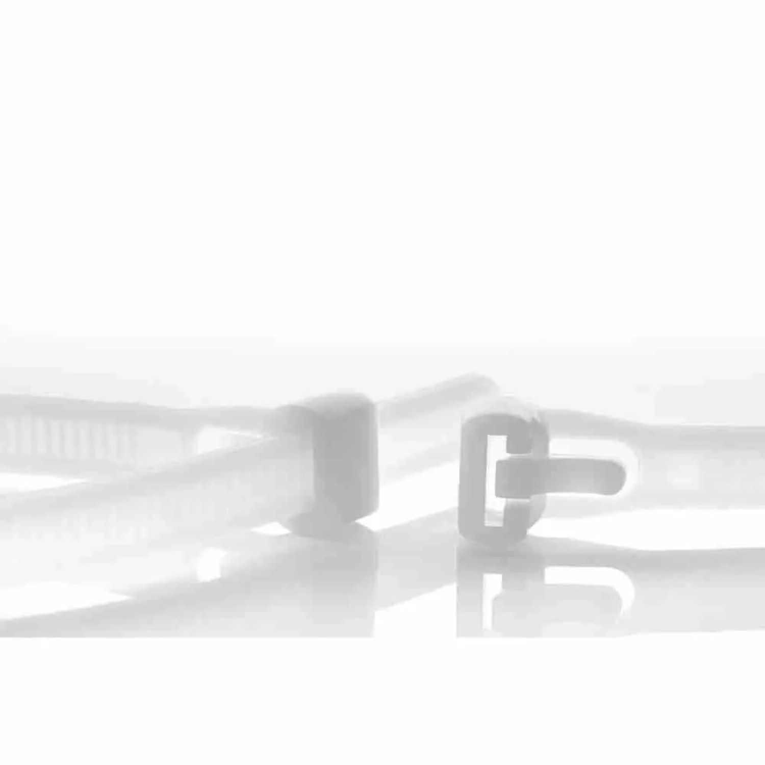 Klasebo Kabelbinder Wiederlösbar 300mm 100 Stück Natur