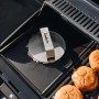 Enders Burgerpresse aus Edelstahl zum Plattdrücken von Burger-Patties auf dem Grill.