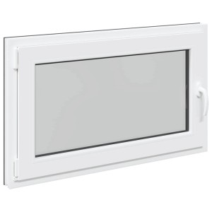 vidaXL Kellerfenster RISOR Anthrazit 100 x 70 cm PVC und Glas 42047336