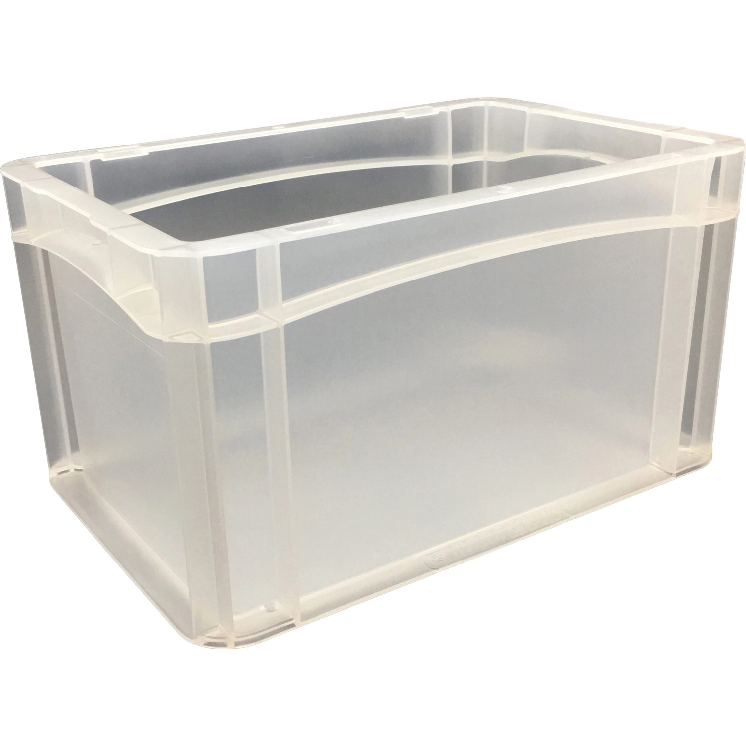 Eurobox-System Box Vollwand 30 x 20 x 17 cm Transparent