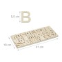 Relaxdays Holzbuchstaben Set Holz Natur Mit Sortierkasten 1,5 x 41 x 18 cm 280 g_4