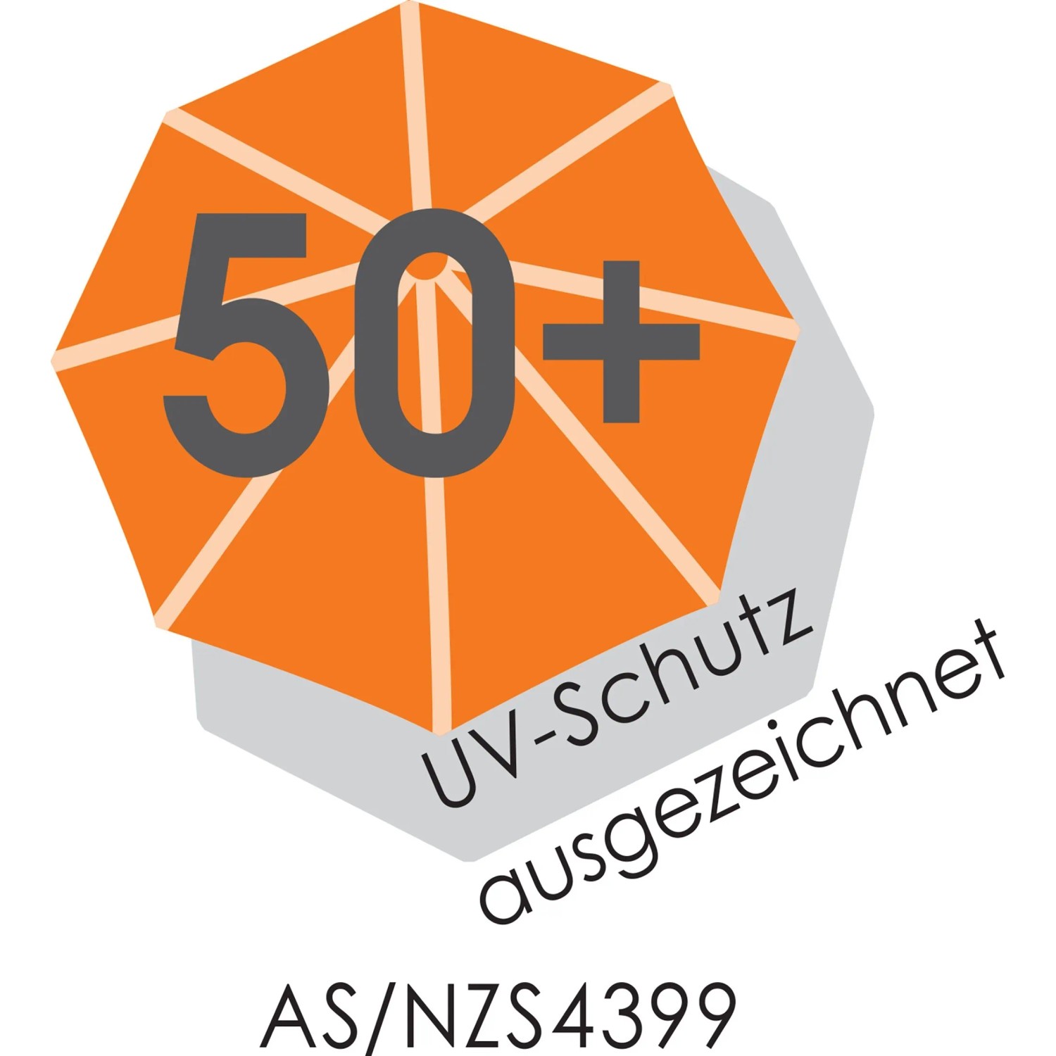 Icon: UV-Schutz 50+ für Schneider Marktschirm Cordoba. Hoher Schutz vor UV-Strahlung.
