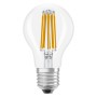 Osram LED-Lampe E27 in Glühlampenform A100 mit Filament-Technologie.