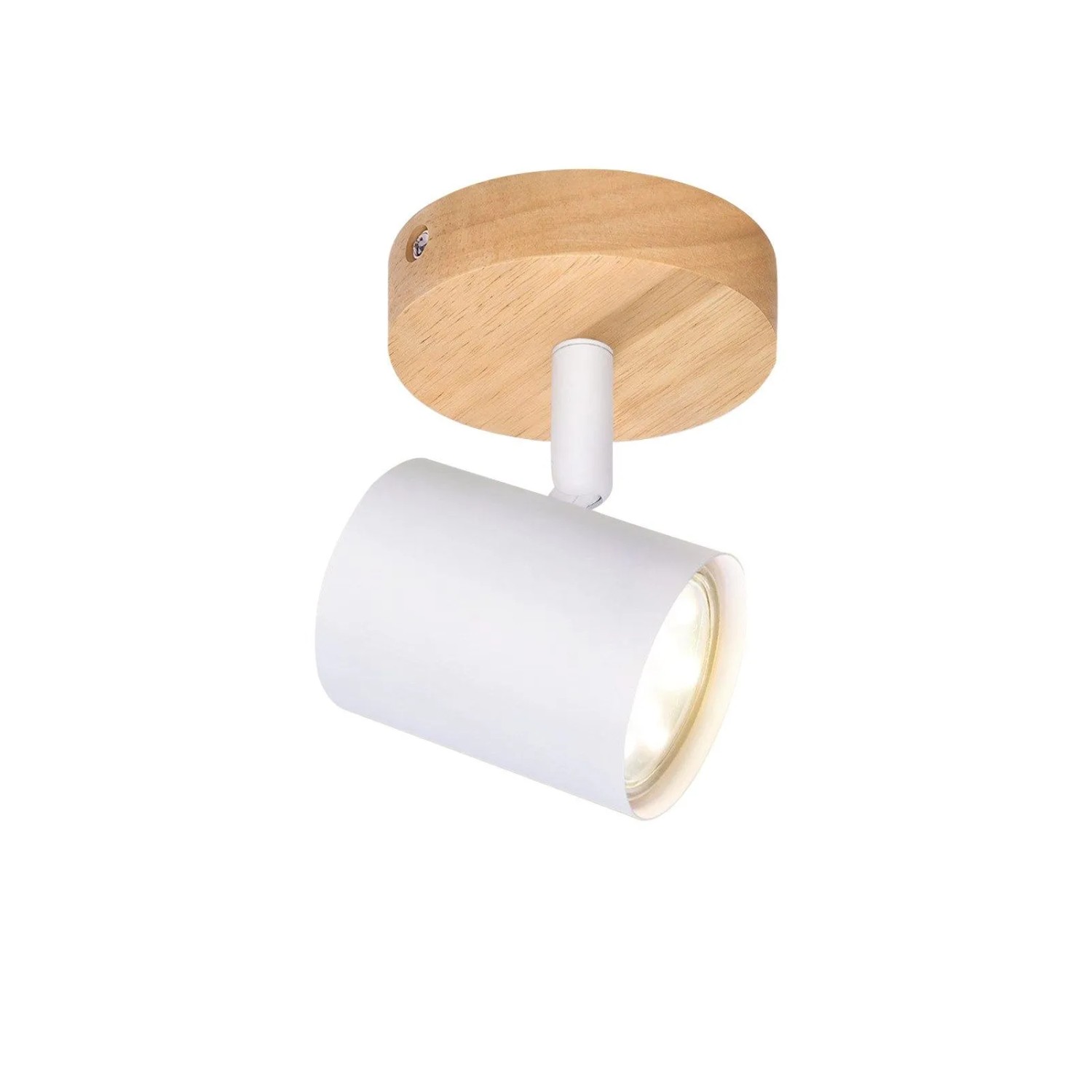 NETTLIFE Deckenstrahler aus Metall 1xGU10Weiß-1