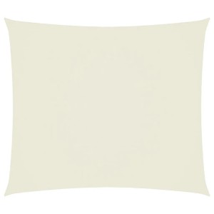 vidaXL Sonnensegel Oxford-Gewebe Rechteckig 2,5x3 m Creme 135205